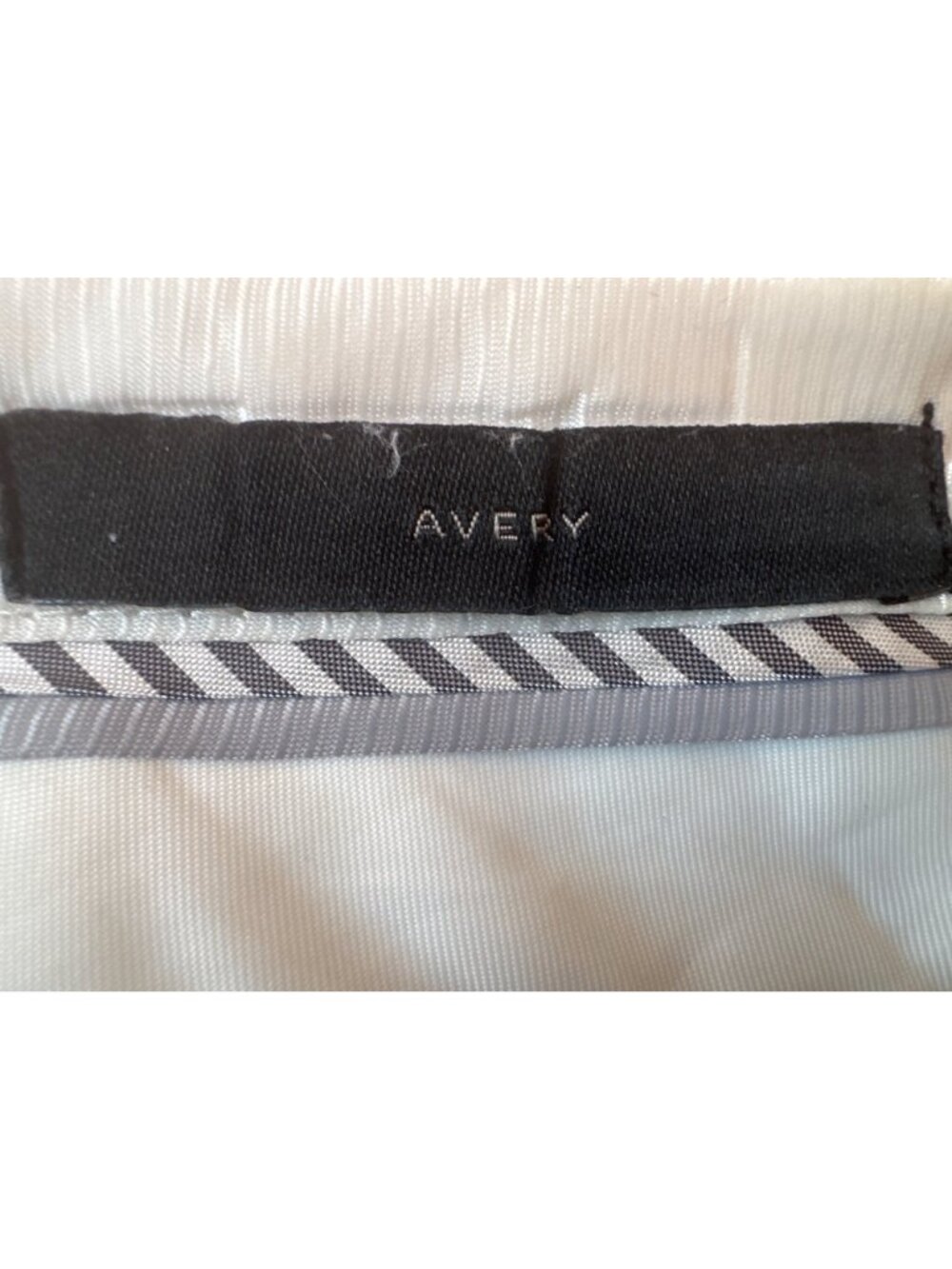 Banana Republic Avery Petite 00 White Striped Crop Pants With Pockets - Picture 5 of 14